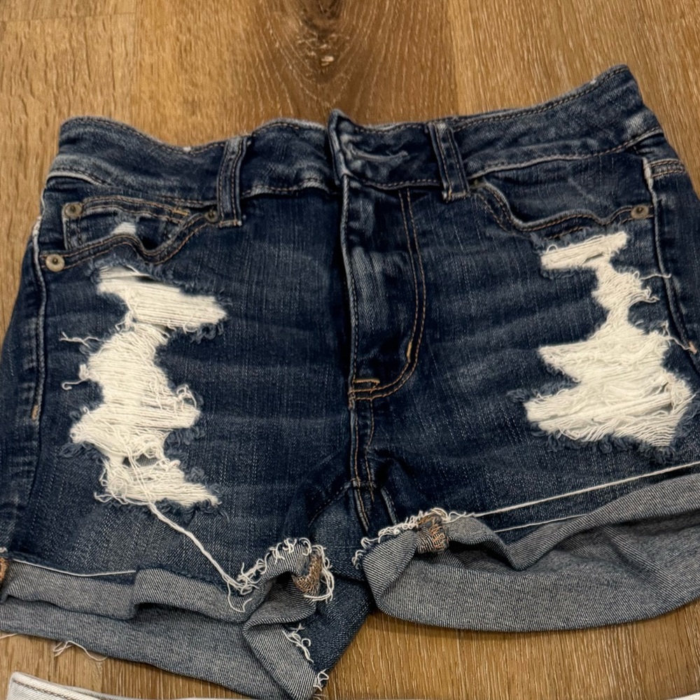 American Eagle Distressed Denim Women Shorts